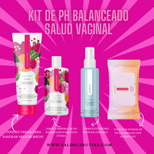 KIT DE ZONA PH BALANCEADO (SALUD VAGINAL)